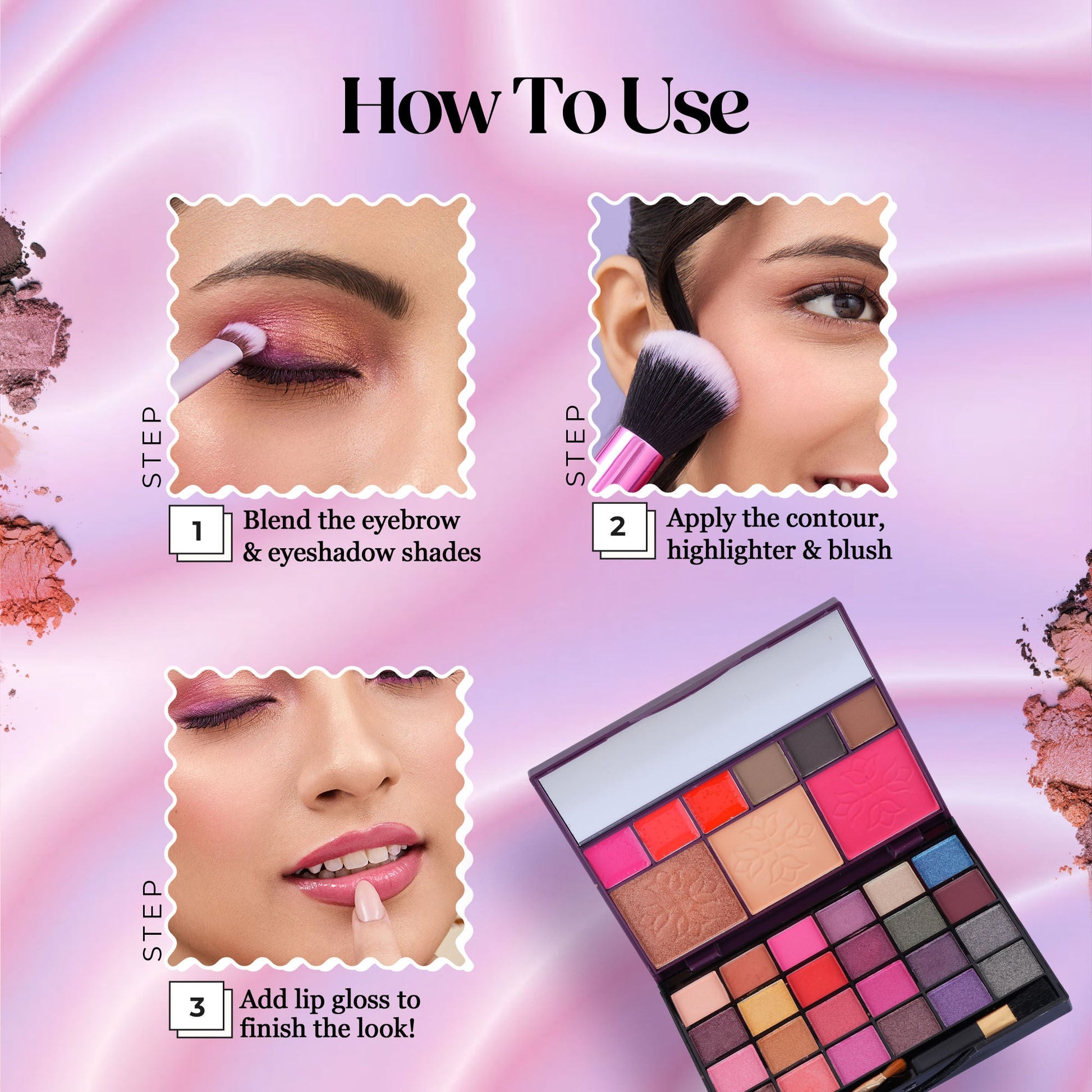 Hilary Rhoda The Collective Face Palette - Multi 01
