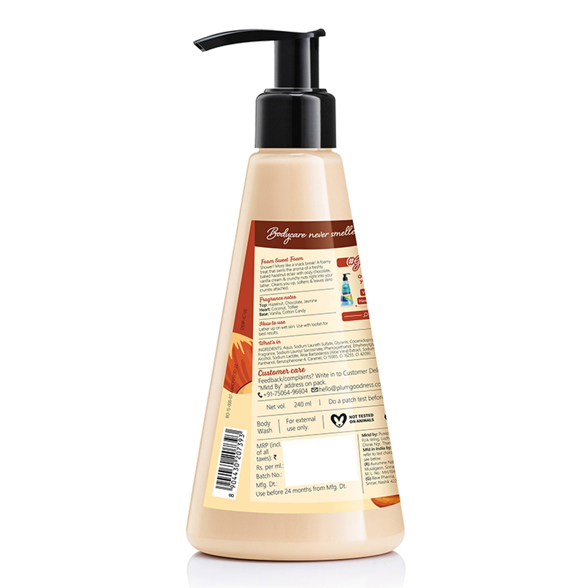 Plum BodyLovin' Hazelnut Eclair Body Wash 