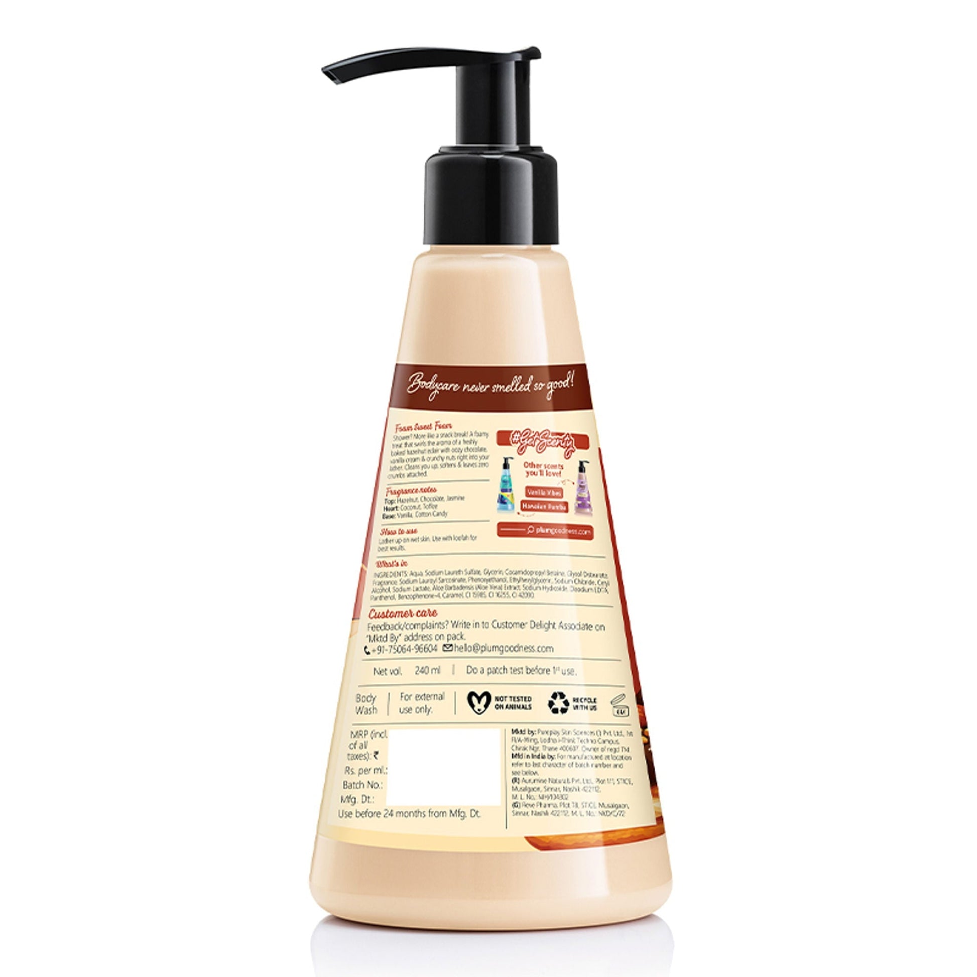 Plum BodyLovin' Hazelnut Eclair Body Wash 