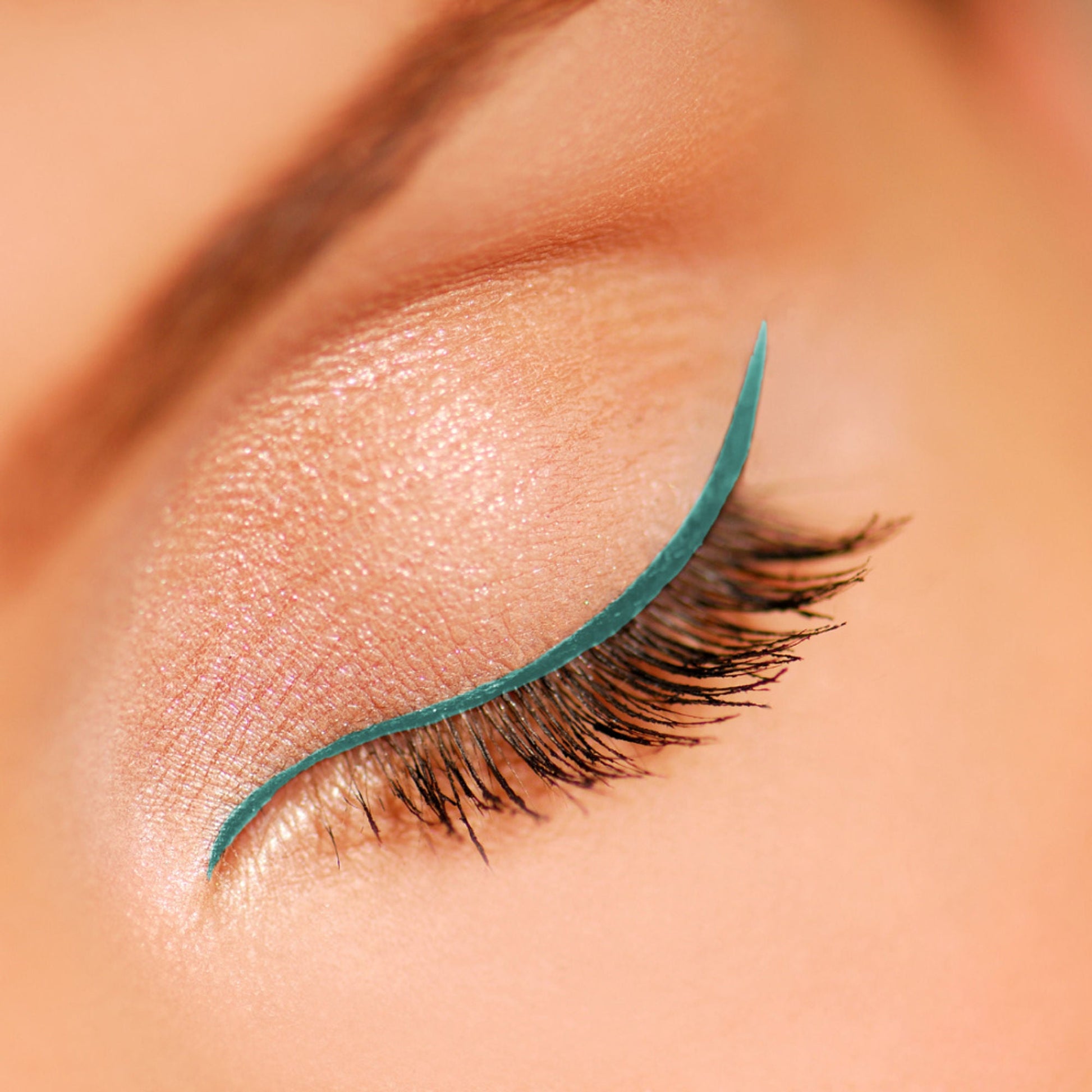 KINDED Liquid Eye Liner - Teal Green