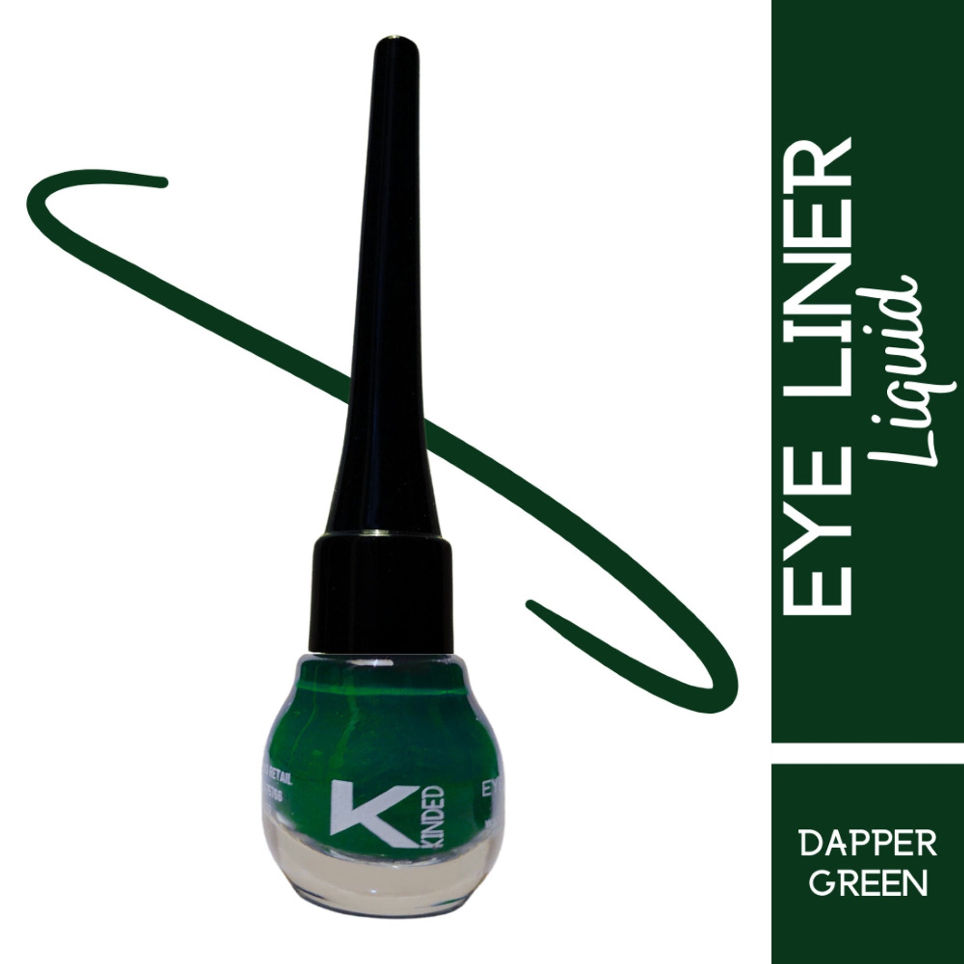 KINDED Liquid Eye Liner - Dapper Green