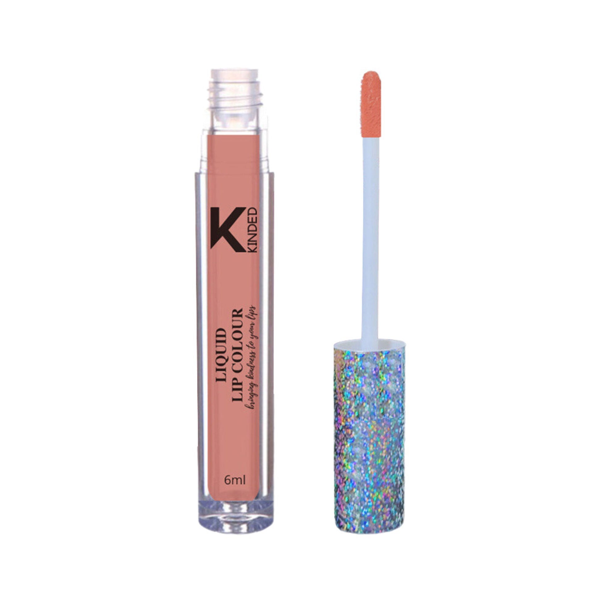 KINDED Liquid Lip Colour Lipstick Lip Gloss - 10 Perfect Nude