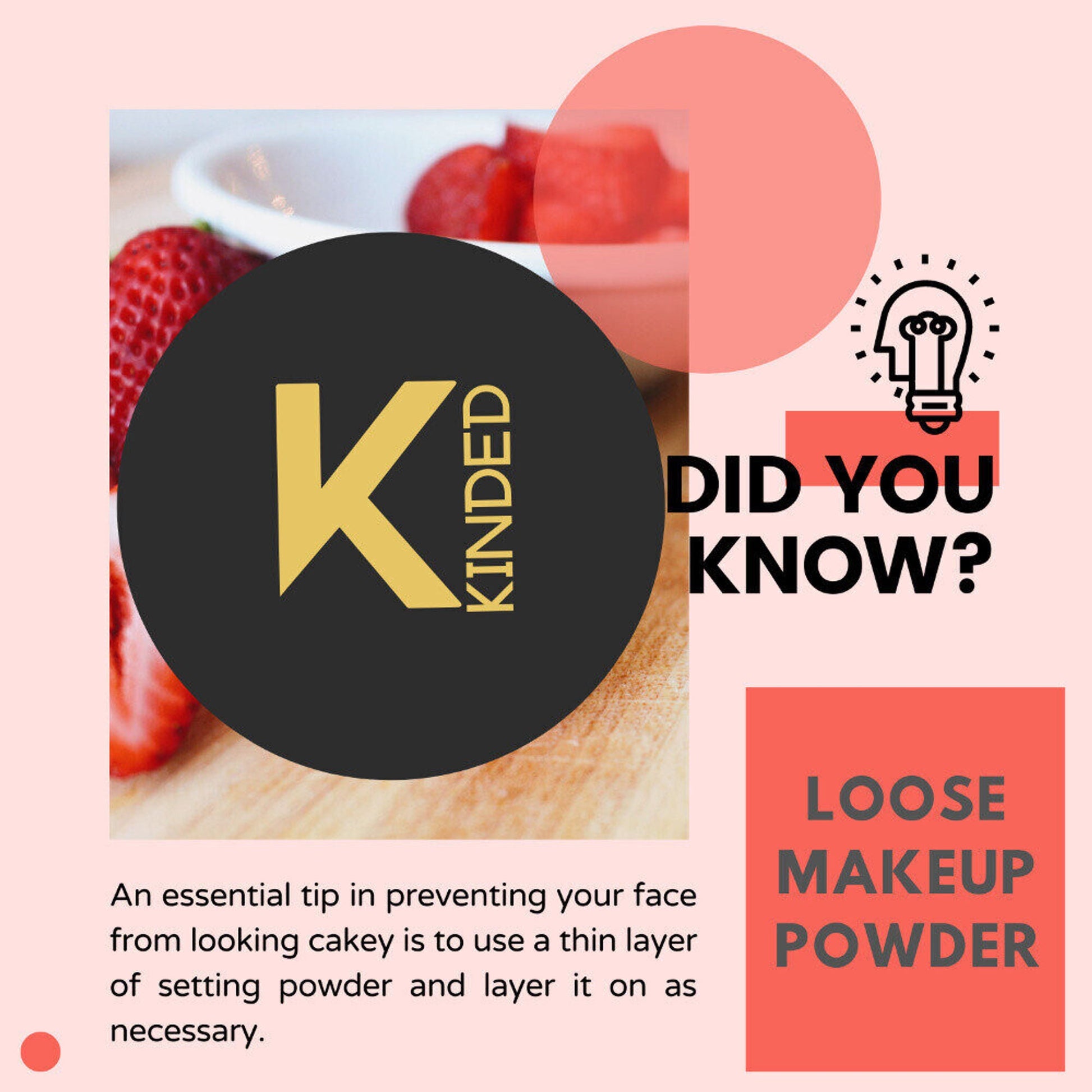 KINDED Setting Loose Powder - Natural Nude