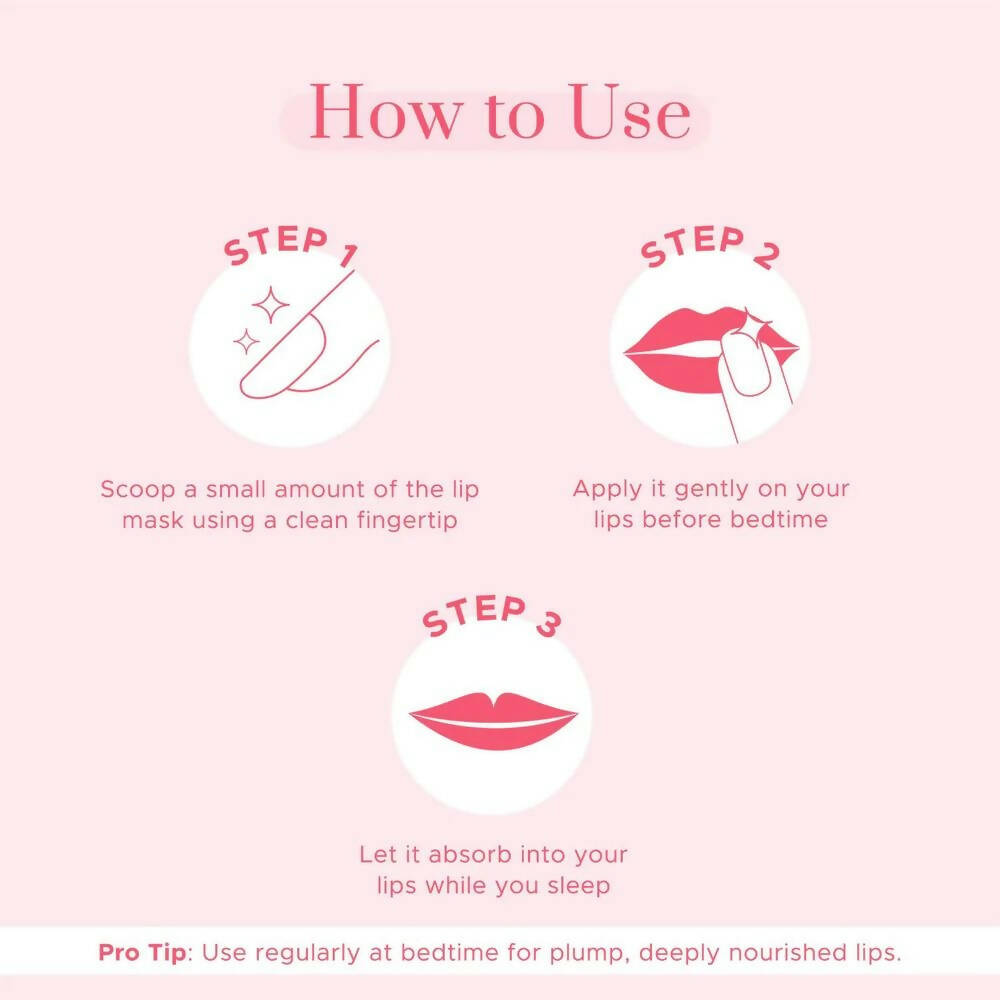 PureSense Strawberry Slush Lip Plumping Mask - Grab2buy
