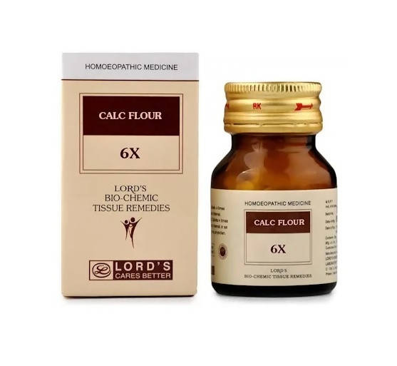 Lord's Homeopathy Calc Flour Biochemic Tablets 