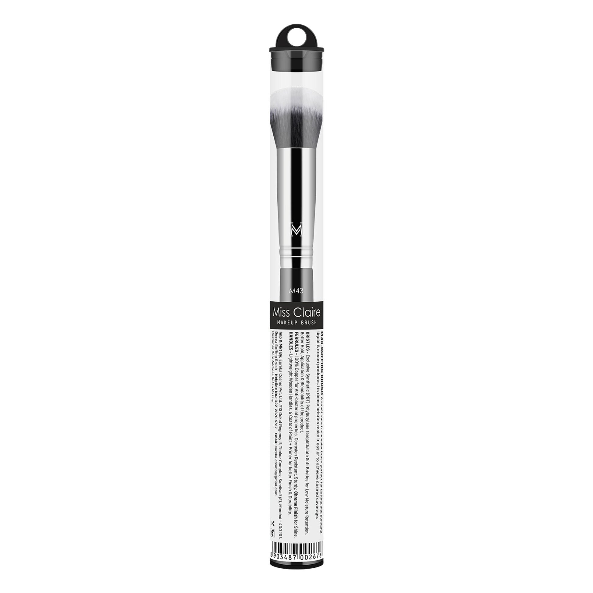 Miss Claire M43 - Buffing Brush - Chrome