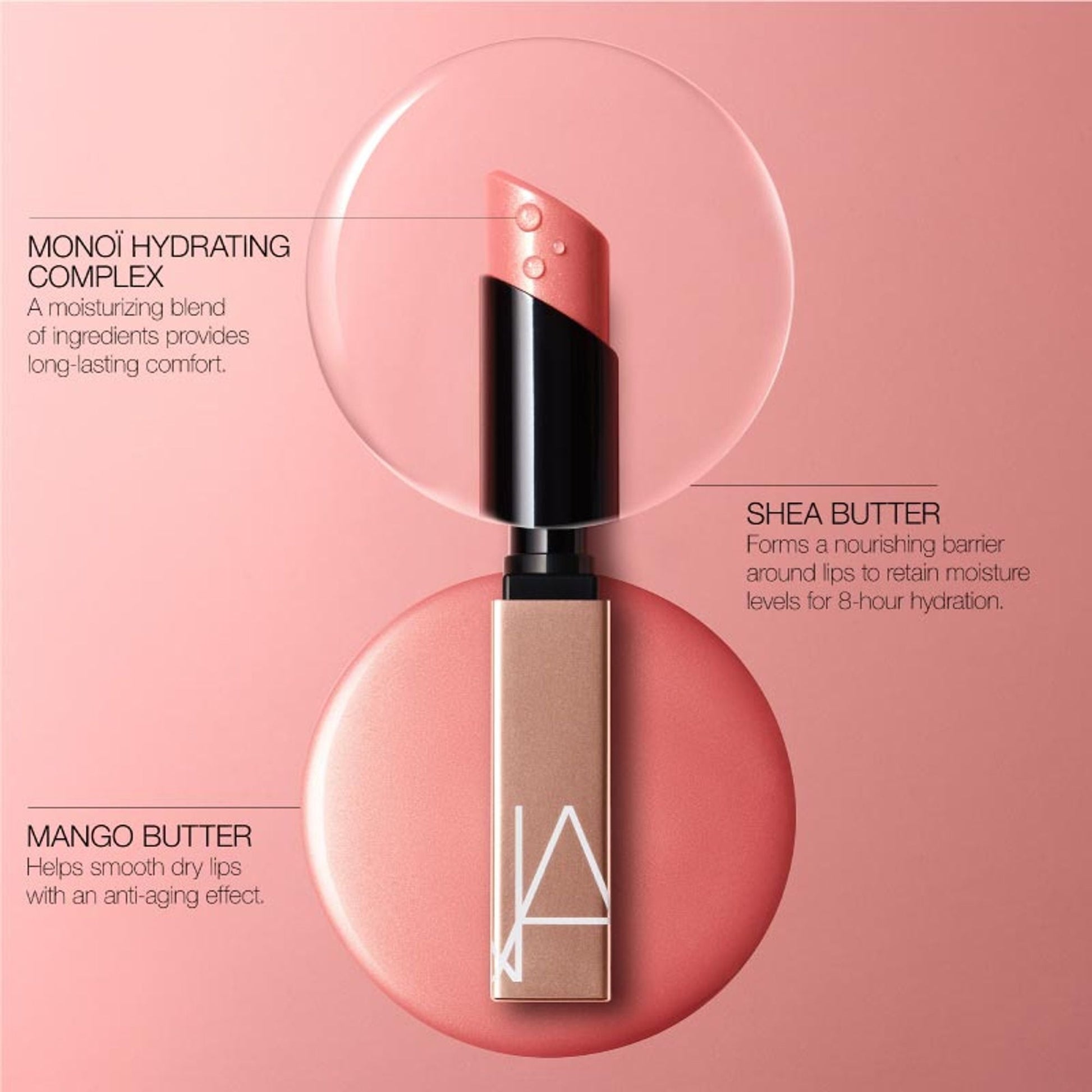 NARS Afterglow Sensual Shine Lipstick - On Edge