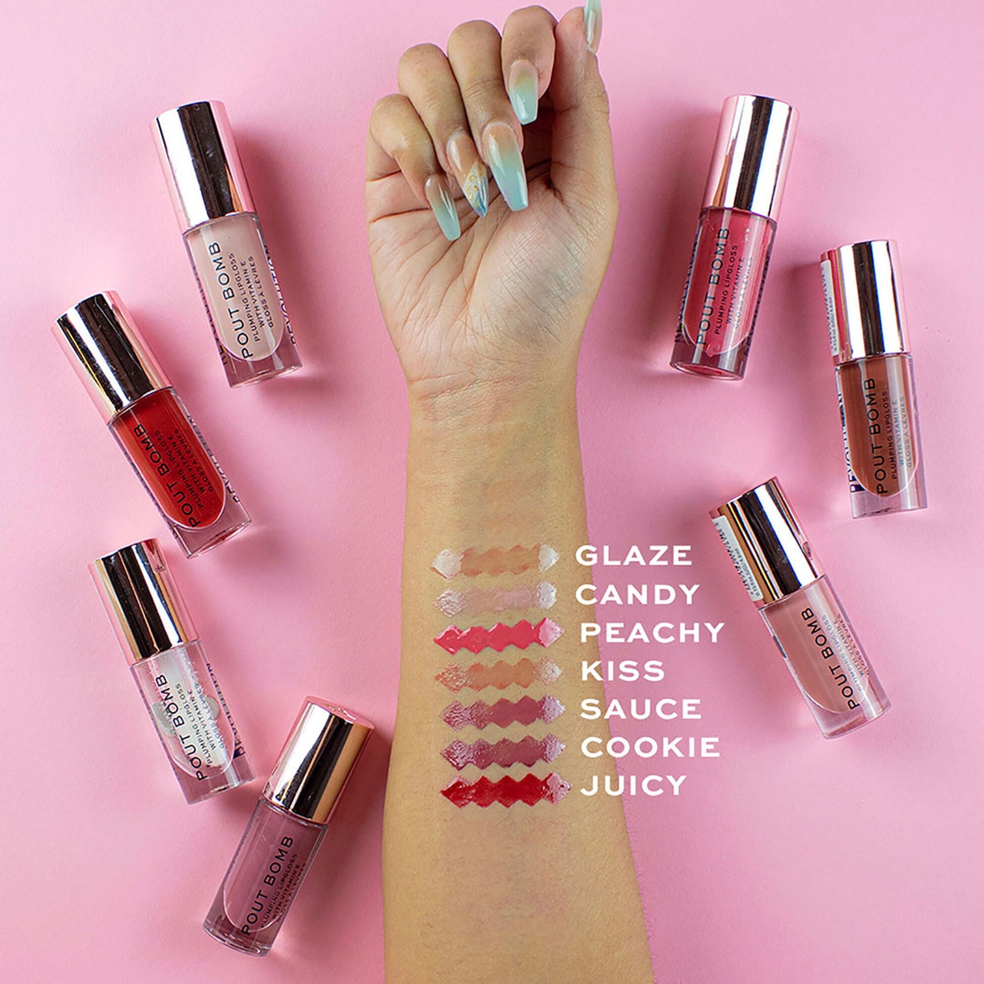 Makeup Revolution Pout Bomb Plumping Gloss - Glaze