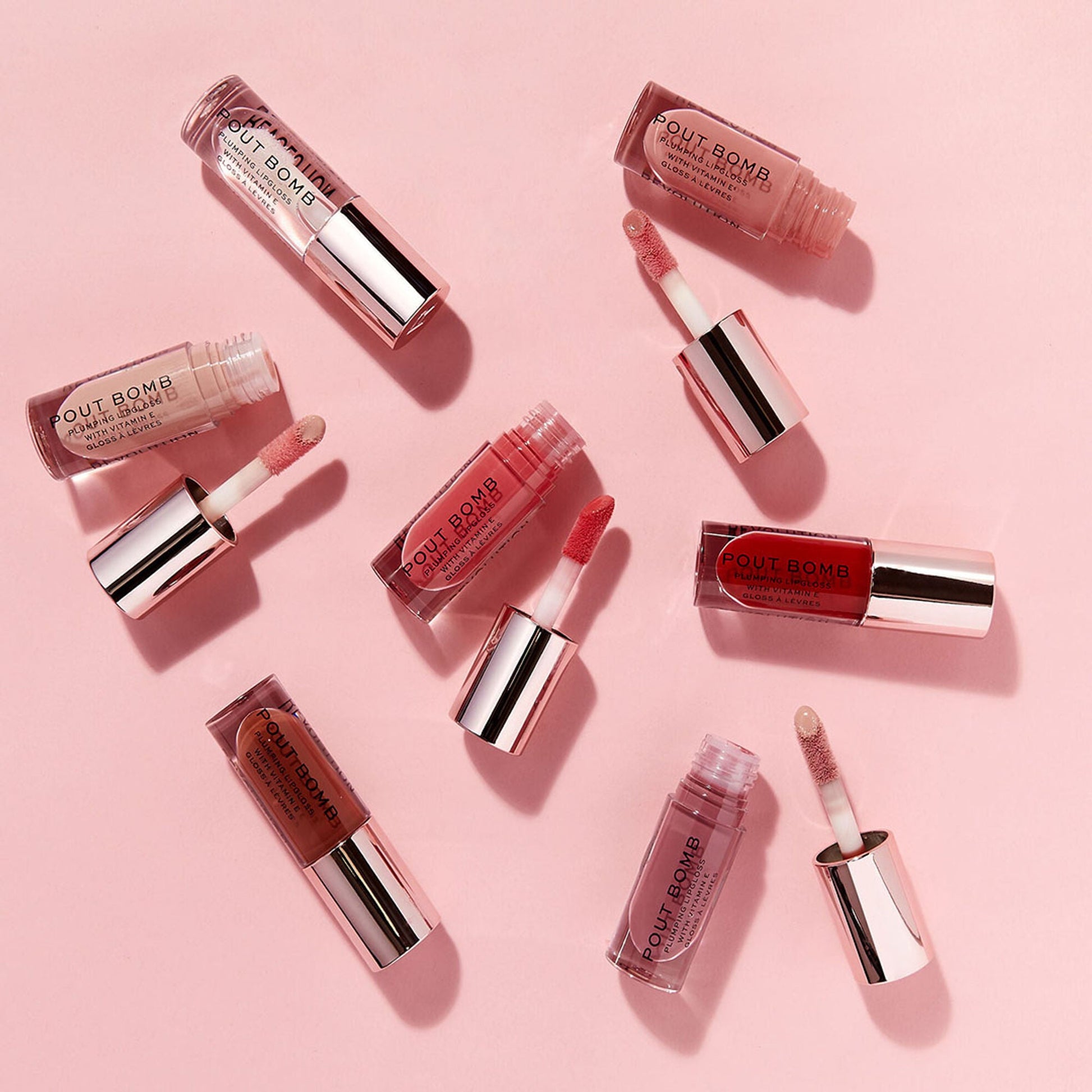 Makeup Revolution Pout Bomb Plumping Gloss - Doll