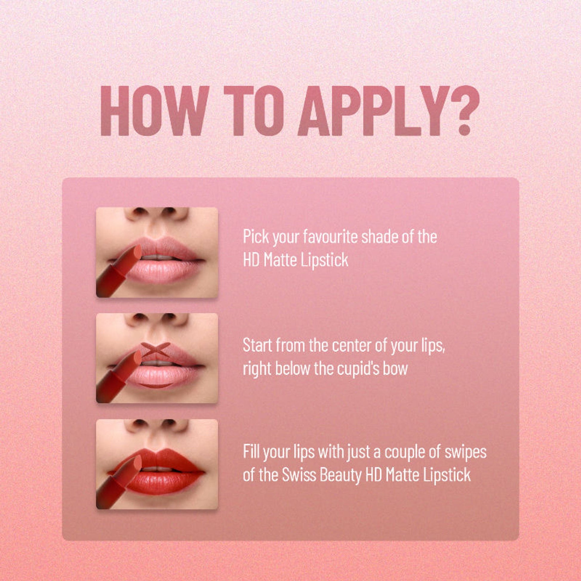 Swiss Beauty HD Matte Lipstick , High Coverage , Lightweight - 11 Chocolava