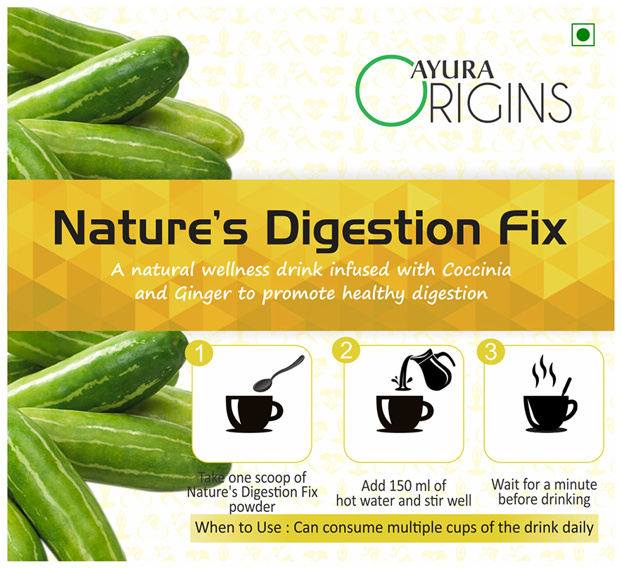 Ayura Origins Nature's Digestion Fix Powder 