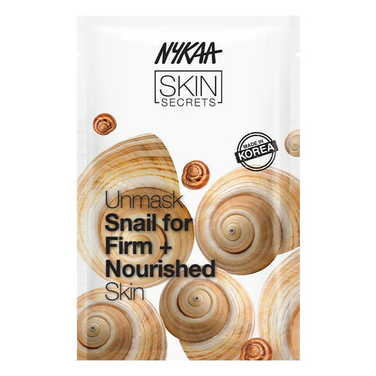 Nykaa Skin Secrets Exotic Indulgence Snail Sheet Mask For Firm & Nourished Skin 