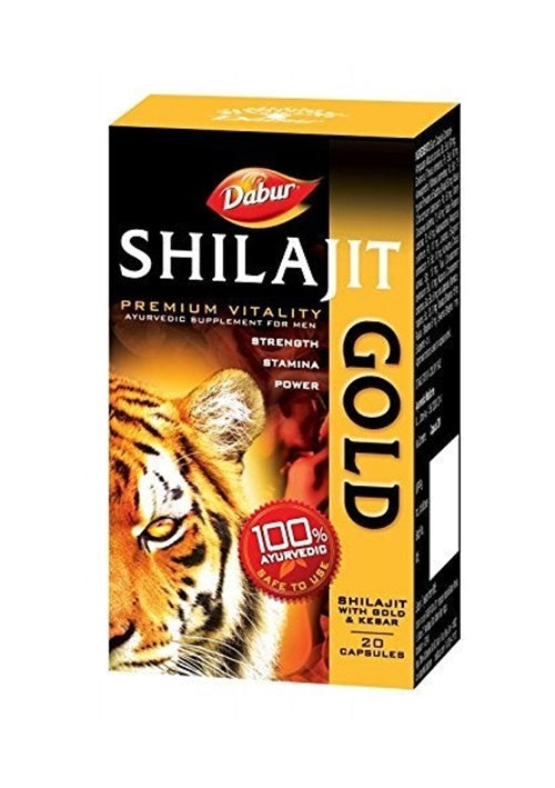 Dabur SJ Gold | Premium Ayurvedic Supplement for Men's Strength, Stamina & Vitality 