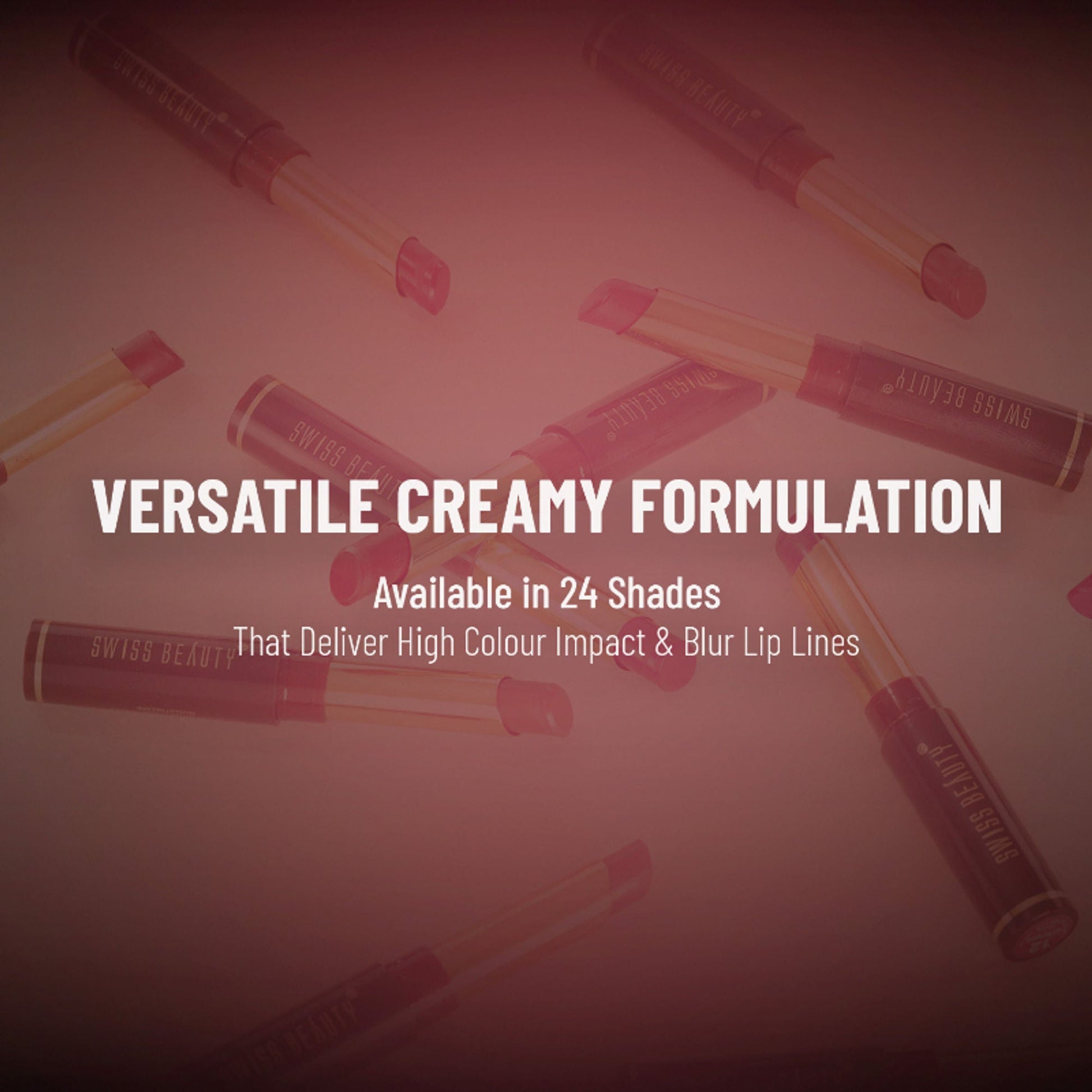 Swiss Beauty Non-Transfer Matte Lipstick - 4 Hot Cherry