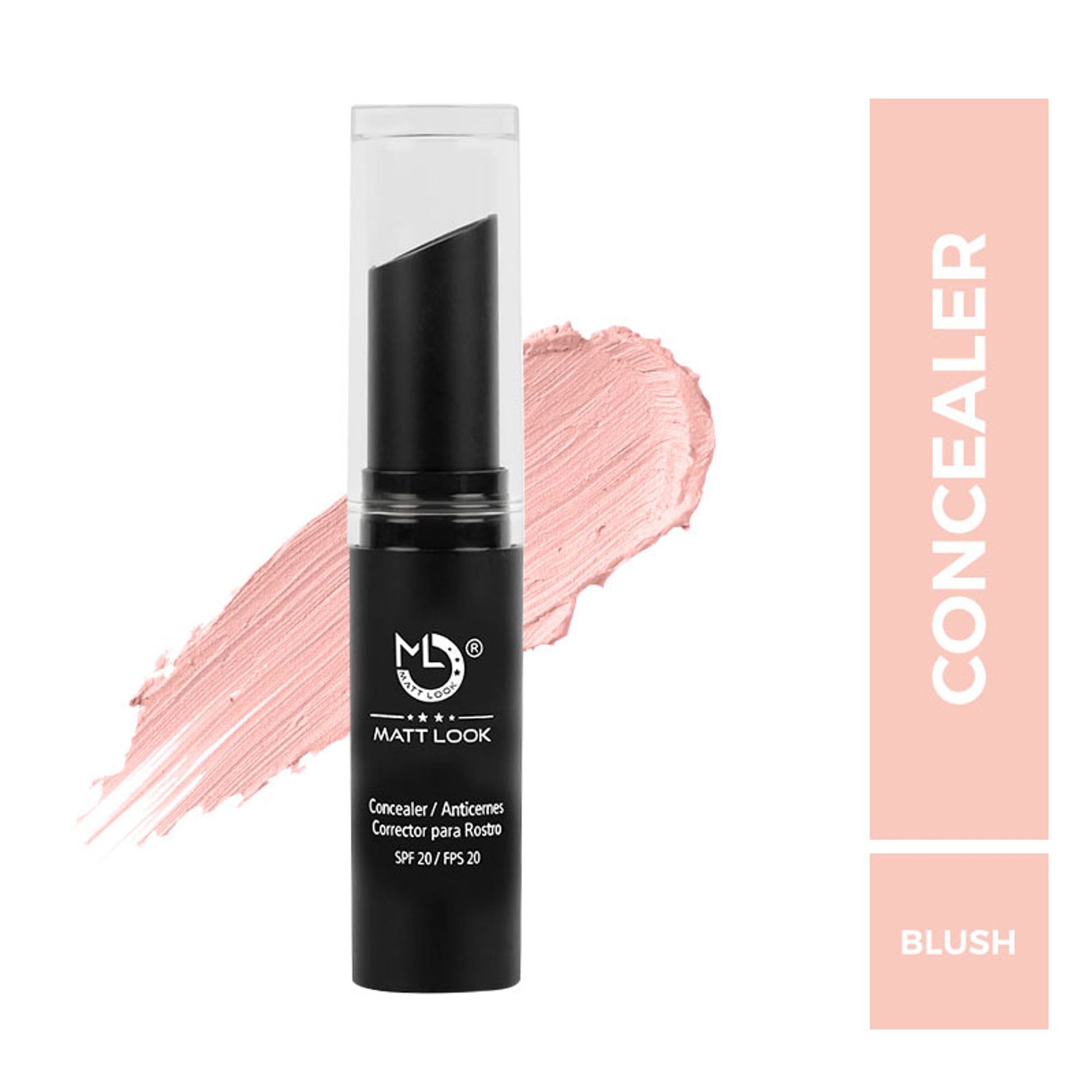 Matt Look Concealer & Anticernes SPF 20 - Blush 