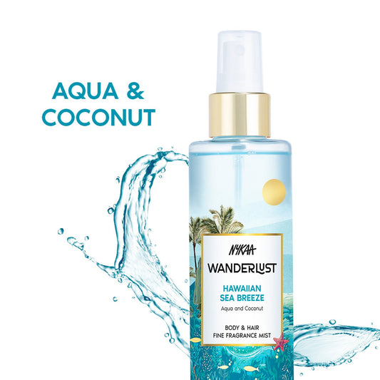 Wanderlust Fragrance Mist For Her - Hawaiian Sea Breeze  Grab2Buy Wanderlust Grab2Buy