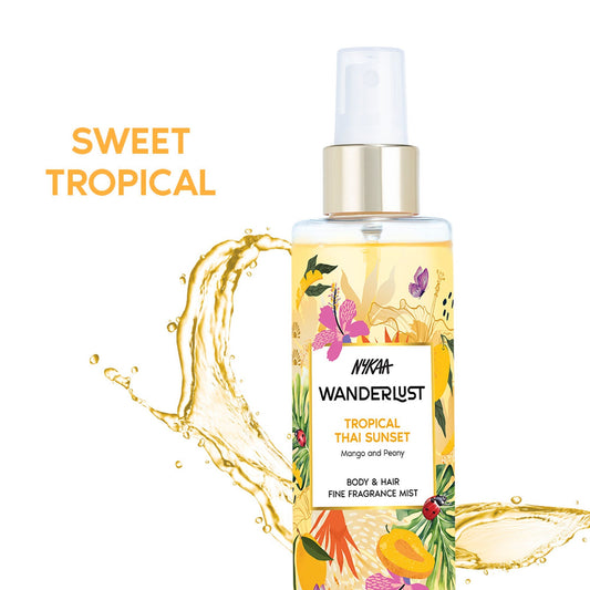 Wanderlust Fragrance Mist For Her - Tropical Thai Sunset  Grab2Buy Wanderlust Grab2Buy