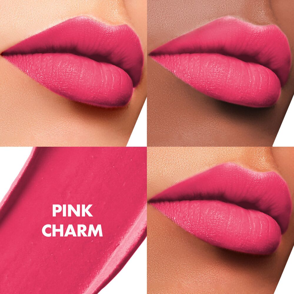 Lakme Cushion Matte Lipstick - Pink Charm 