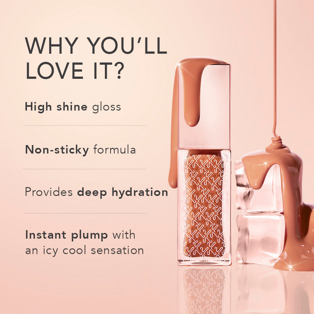 Kay Beauty FullFill Tinted Lip Plumping Gloss - Need Coffee 
