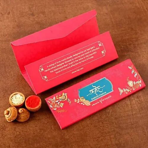 Evil Eye Rakhi & LuvIt Chocwich White