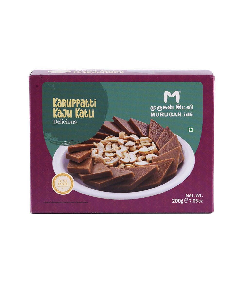 Murugan Idli Karuppatti Kaju Kathli 