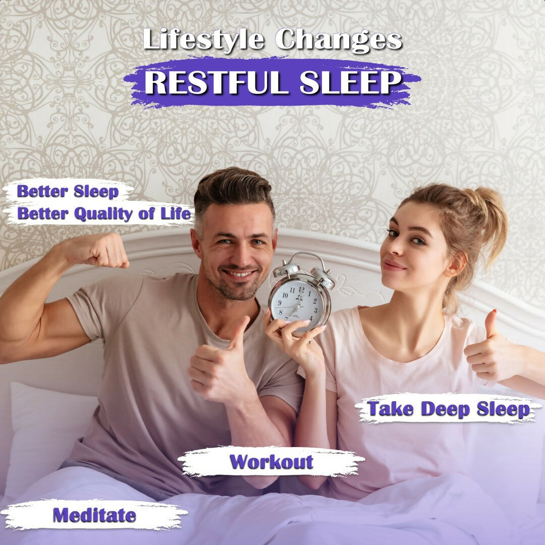 End2End Nutrition Restful Sleep Melatonin Tablets 