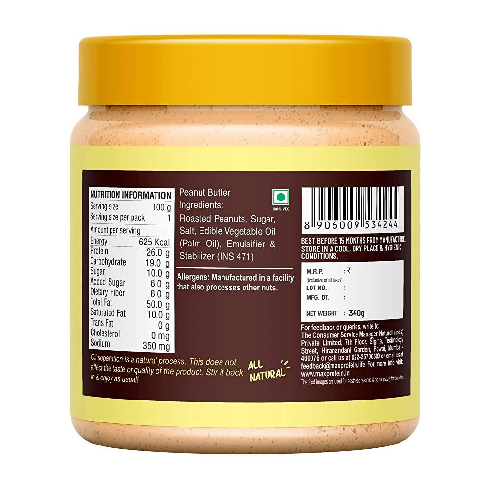 RiteBite Max Protein Classic Creamy Peanut Butter 