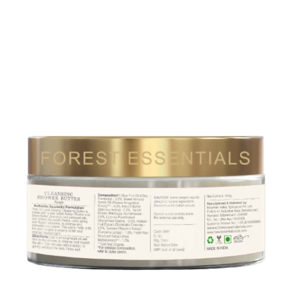 Forest Essentials cleansing Shower Butter Nagris