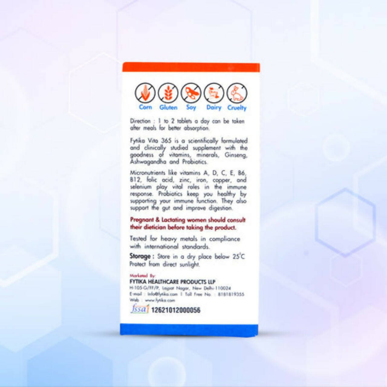 Fytika Vita 365 Tablets 