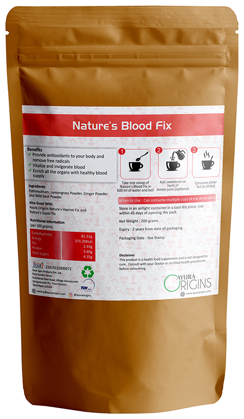 Ayura Origins Nature's Blood Fix Powder 