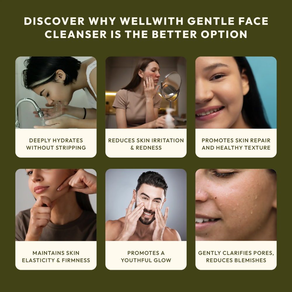 Wellwith Gentle Face Cleanser  Grab2Buy Wellwith Grab2Buy