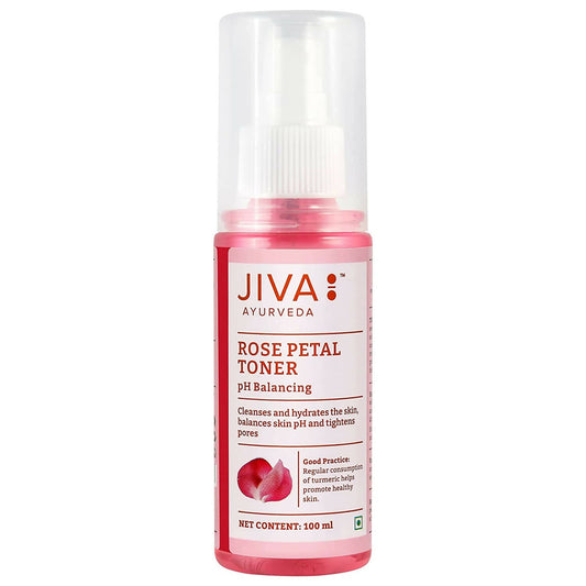Jiva Ayurveda Rose Petal Water & Cucumber Water Skin Toner Combo - Distacart