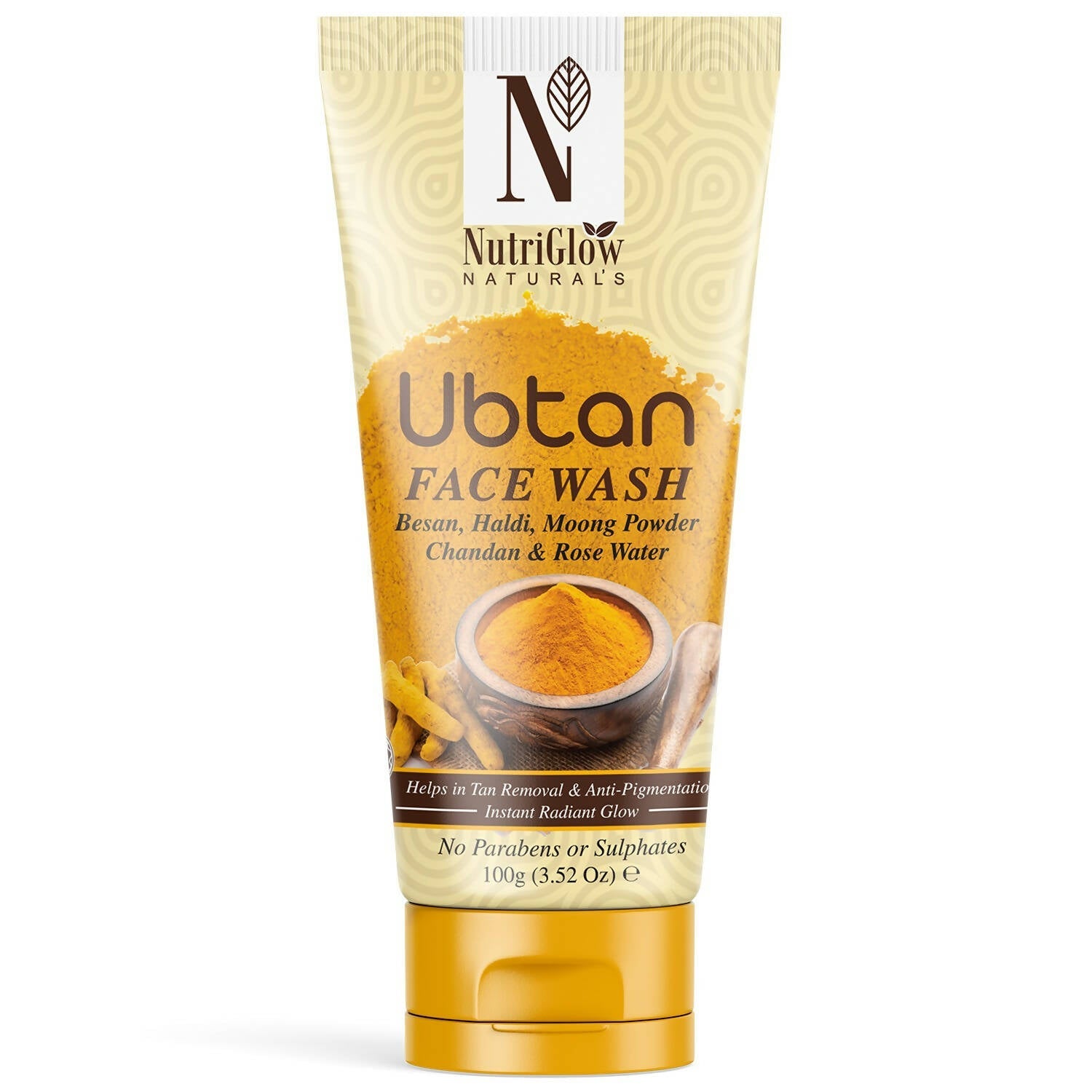 NutriGlow NATURAL'S Ubtan Face Wash - Grab2buy