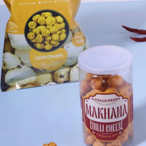 Pulla Reddy Chilli Cheese Makhana 