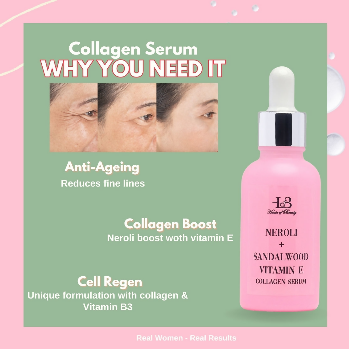 House of Beauty Collagen Serum With Vitamin E 