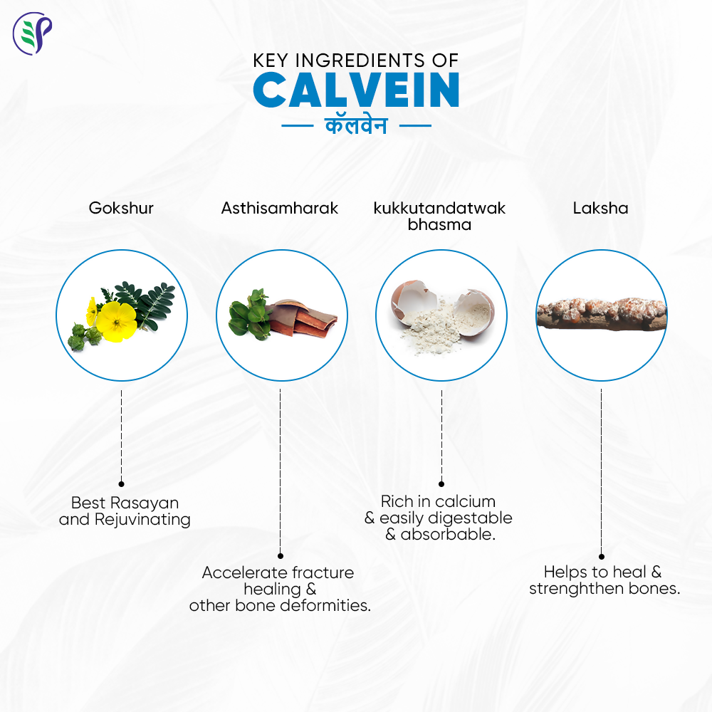 Pathak Ayurvedic Pharmacy Calvein Tablets 
