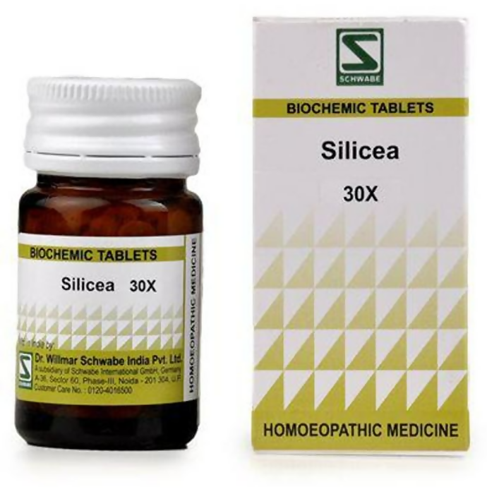 Dr. Willmar Schwabe India Silicea Biochemic Tablets - Grab2buy