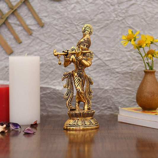 Collectible India Lord Krishna Idol Statue Krishna Idols - Grab2buy