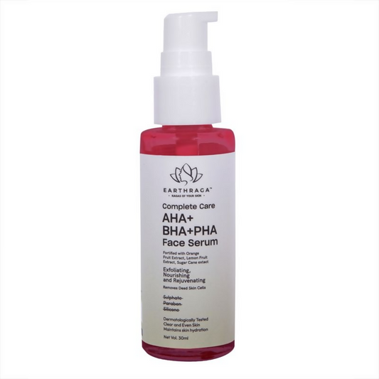 Earthraga Complete Care AHA+BHA+PHA Serum | Swadesiicart
