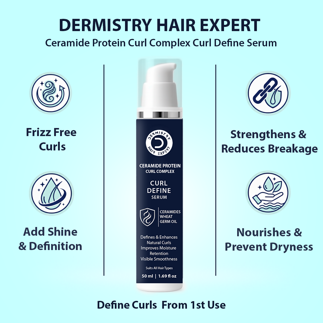 Dermistry Bio Actives Curl Define Complex Curl Defining Retention Enhancement Mask & Serum
