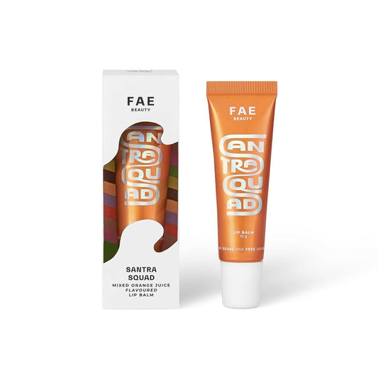 FAE Beauty Santra Squad Mixed Orange Juice Lip Balm SPF 20+ - Sheer Popsicle Orange 