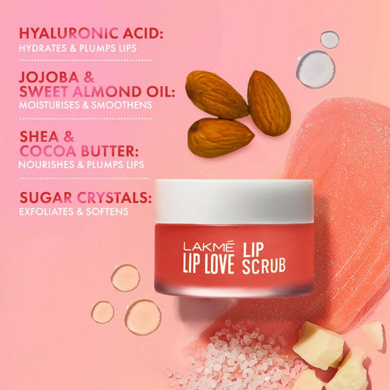 Lakme Lip Love Lip Scrub 