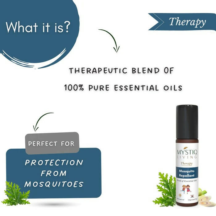 Mystiq Living Therapy Mosquito Repellent Roll On 