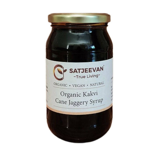 Satjeevan Organic Kakvi Cane Jaggery Syrup 