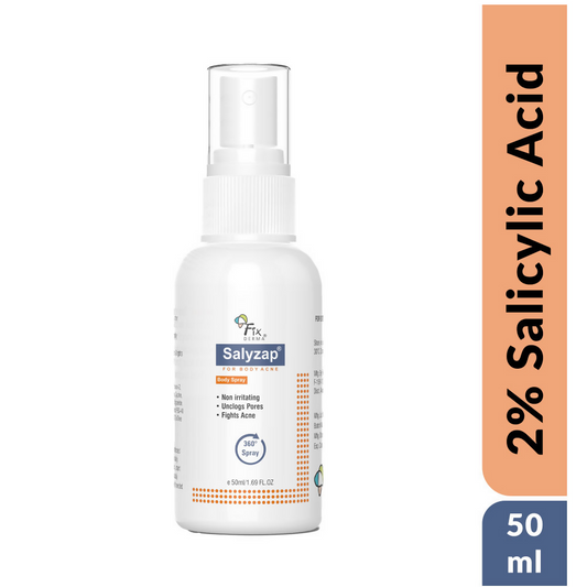 Fixderma 2% Salicylic Acid Salyzap Body Acne Spray 