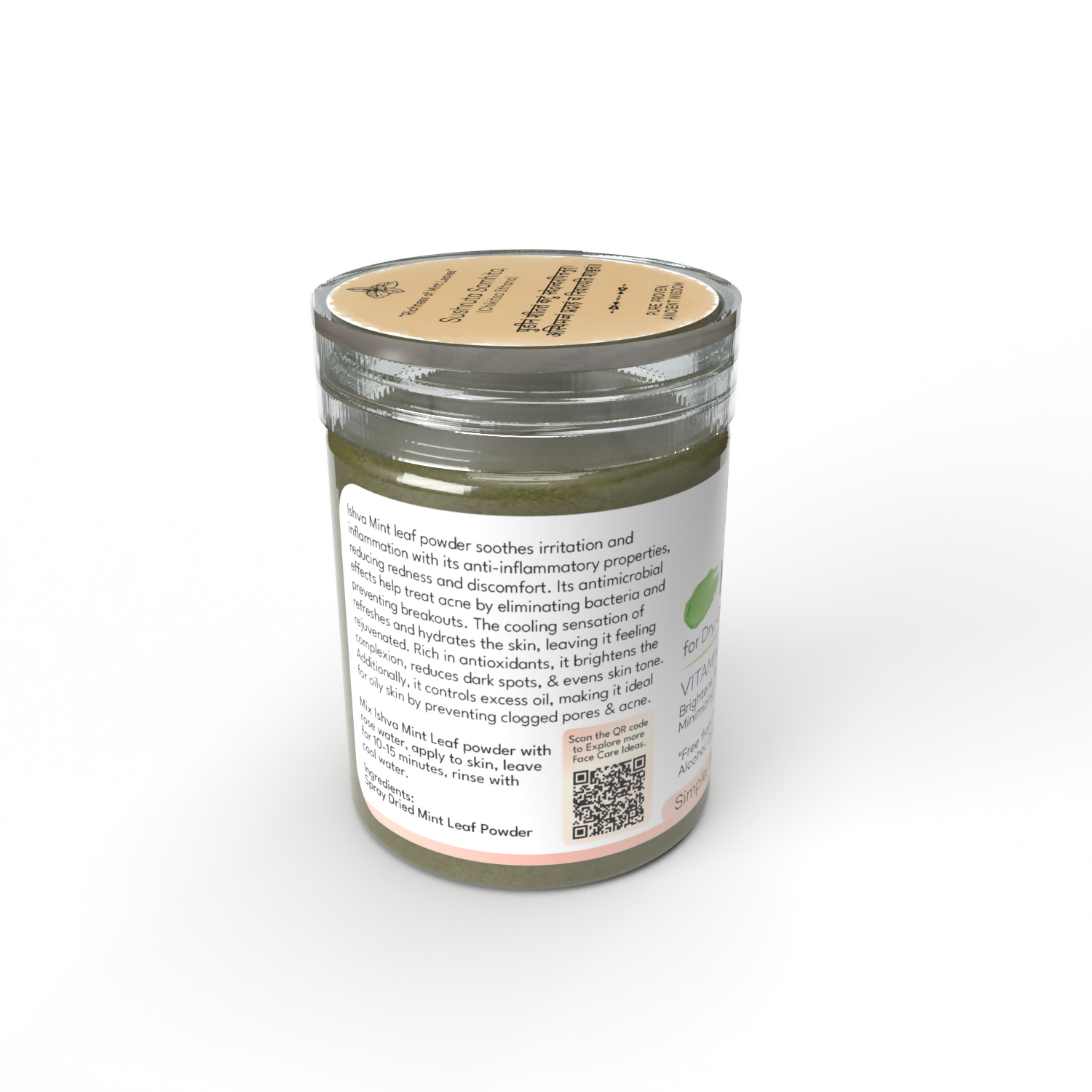 Ishva Mint powder For Skin 