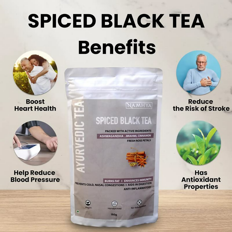 Namhya Ayurvedic Spiced Black Tea- Natural Immunity Booster 