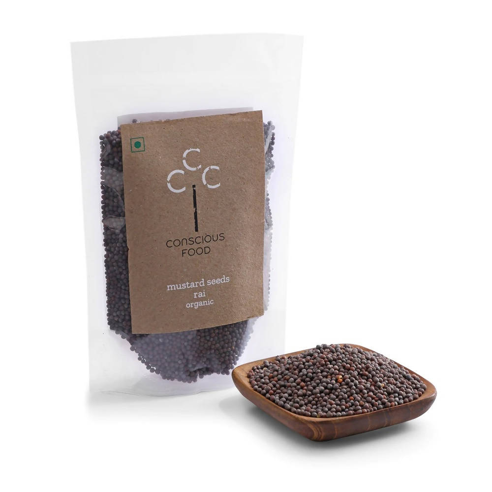 Conscious Food Organic Mustard Seeds (Rai) 