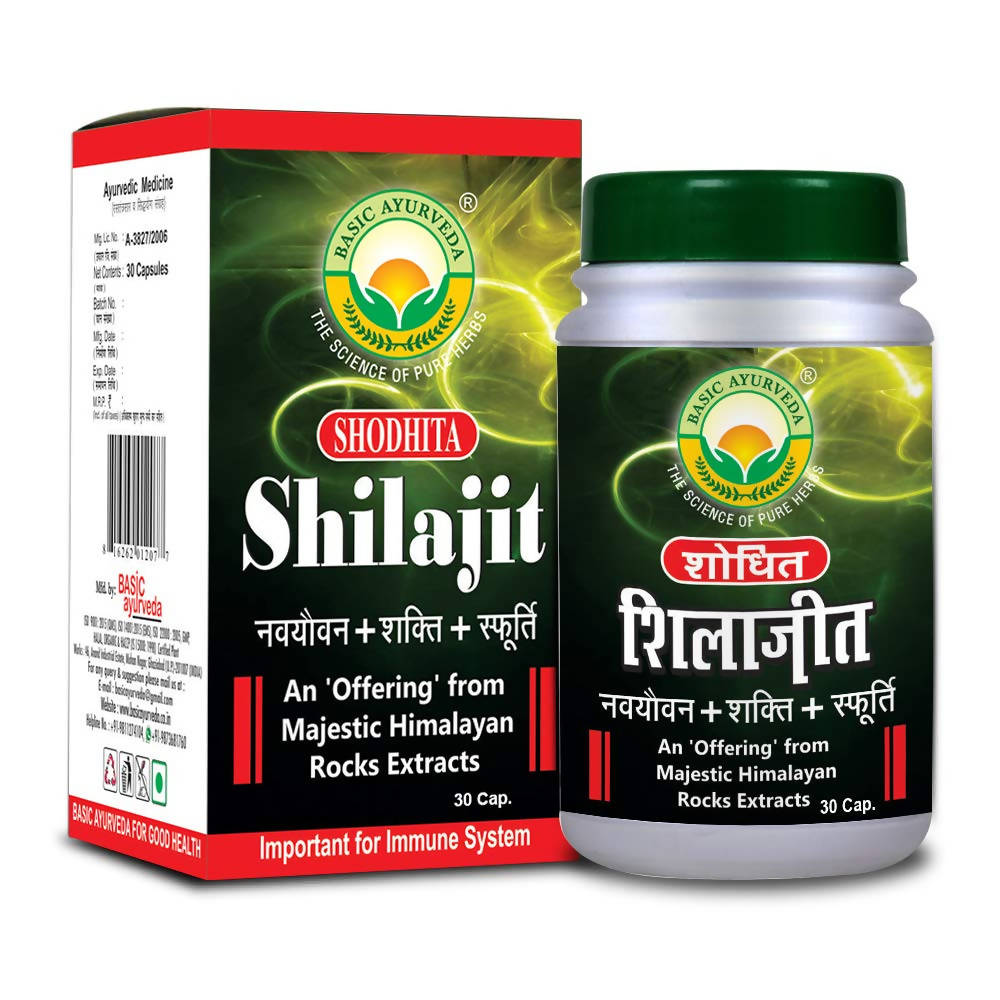 Basic Ayurveda Shodhita Sj Capsules  Grab2Buy Basic Ayurveda Grab2Buy