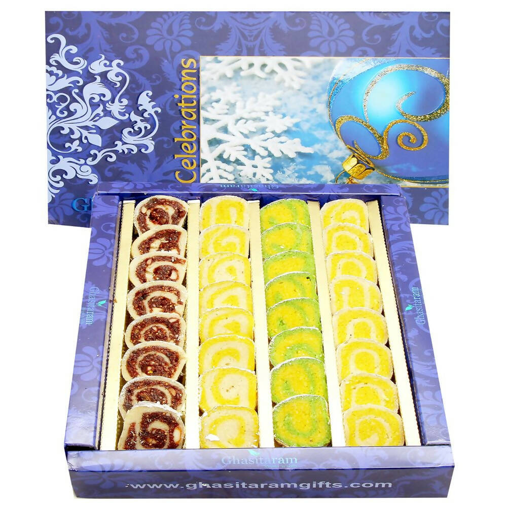 Ghasitaram Pure Kaju Pista Moon Sweets 